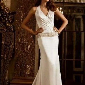 GLAM IVORY GALINA WEDDING DRESS!!
